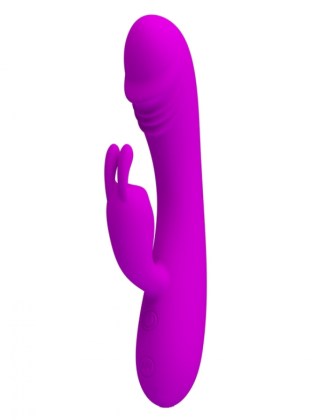 Silikonski vibrator sa zeka dodatkom za klitoris  BI 14285-3